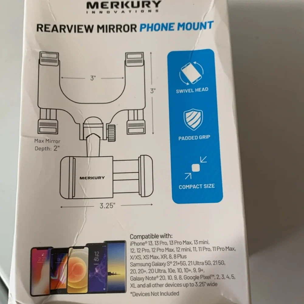 Phone Mount (Rearview Mirror) NWT - Picture 4 of 4